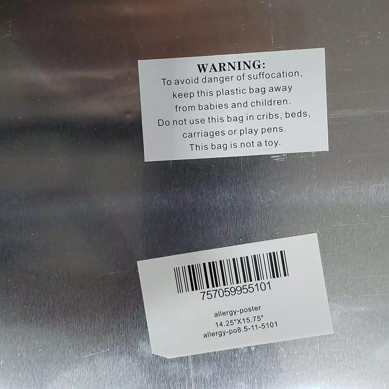 Buildingsigns.com Food Allergies Sign(Aluminium Rust Free, Commercial USE, 14.25X15.75)-R