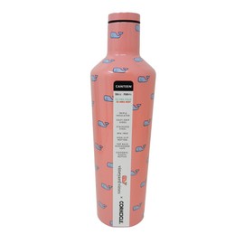 Corkcicle Vineyard Vines 25oz Canteen in Whales Repeat Design VV2025PWR