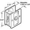 Prime-Line N 7239 Pocket Door Privacy Lock with Pull -