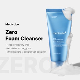 medicube medicube Zero Foam Cleanser for Sensitive Skin - Sebum Control, Moisture Balance, and Pore Minimization | Korean Skincare