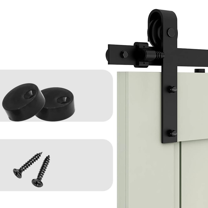 BONIKLUBA Anti-Jump Disk Block for Sliding Barn Wood Door Hardware
