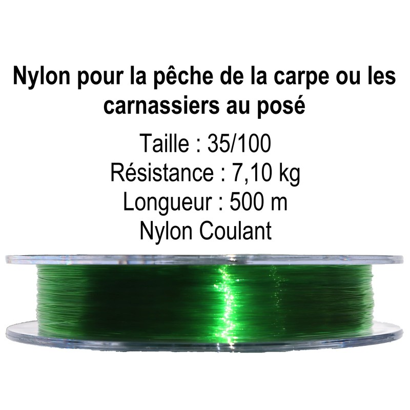 Fishing Line Carp Braided Nylon Line Head Transparent Ultra Resistant