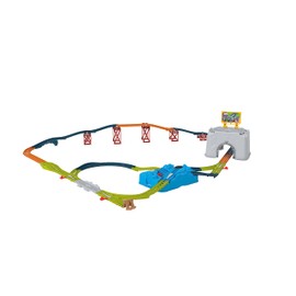 ​Thomas & Friends Toy Train Tracks Set, Connect & Build Bucket, 34-Piece Expansion Pack for Diecast & Motorized Trains, Kids Ages 3+ Years