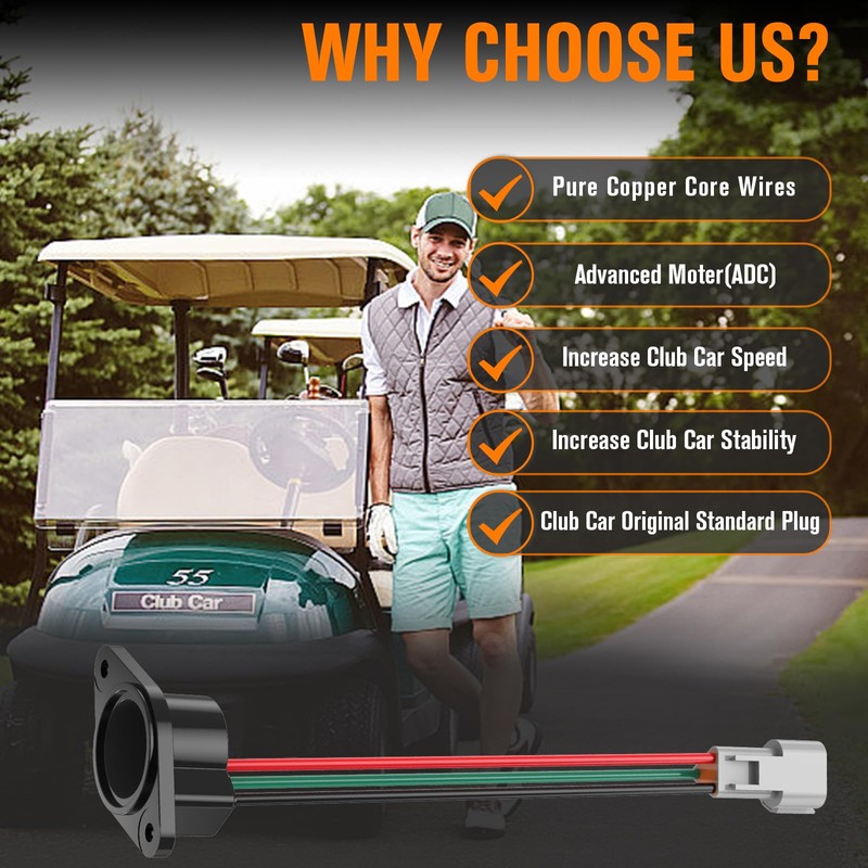 GODCTSUP Golf Cart High Speed Magnet Speed, Club Car IQ