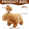 YskerrigToy Capybara Kuscheltier, 30CM Capybara Plüschtier Wasserschwein Plüsch Stofftier Capy-bara