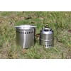 SilverFire Scout Mini Dragon Stainless Steel Pot For Wood Burning