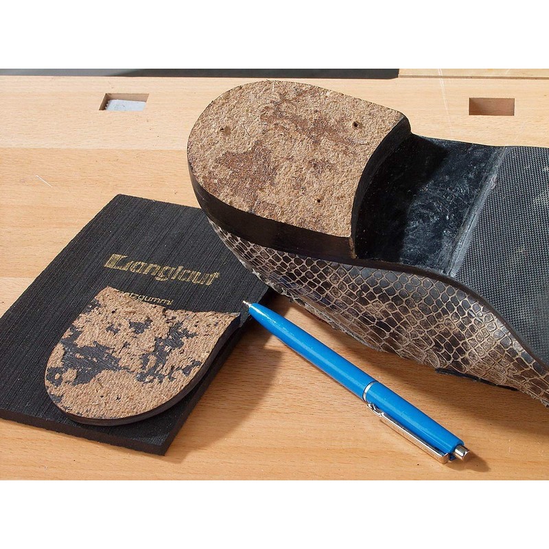 Langlauf Schuhbedarf Topy Heel Rubber 200 x 150 mm Large