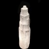 16" Selenite Tower Lamp XL White Natural Crystal Light LED
