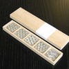 [炭谷 and shops] Tin Chopsticks Size 吉祥 Pattern Set of