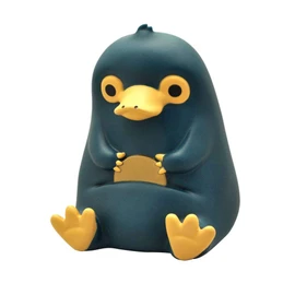 Plastoy SAS Chibi Fantastic Beasts - Niffler Piggy Bank, Blue, 13 cm de Hauteur, 80097