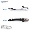 ECCPP Door Handle Exterior Outside Outer Rear Passenger Side for