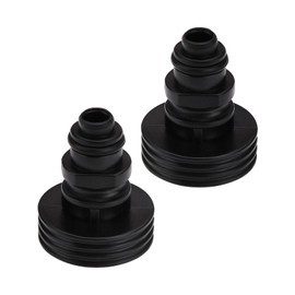 ECSiNG 2 Pieces High Pressure Cleaning Replacement Nozzle, High Pressure Cleaning Equipment, Plastic Nozzle, Compatible with Karcher K6 K7 PS20, Black