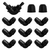 VooGenzek 10 PCS 4/7 mm Drip Irrigation Fittings, Irrigation Elbow