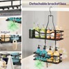 SWTYMIKI Hanging Shower Shelf - Shower Shelf for Hanging 360°