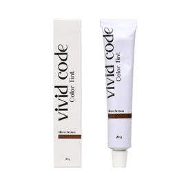 VIVID CODE Brow Color Tint for Eyebrows (Allure Brown 20ml)