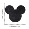 Mouse Head Rubber Stamp, 3/5 Inch Small Mini Stamp for