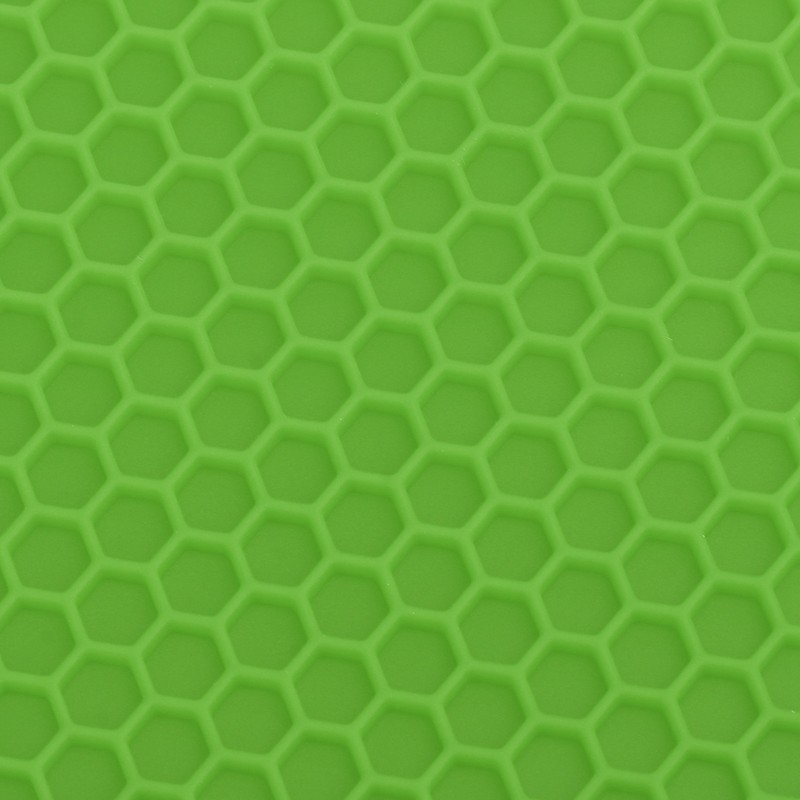 5Pcs Silicone Trivet Mat Square Round Honeycomb Hot Pad Non
