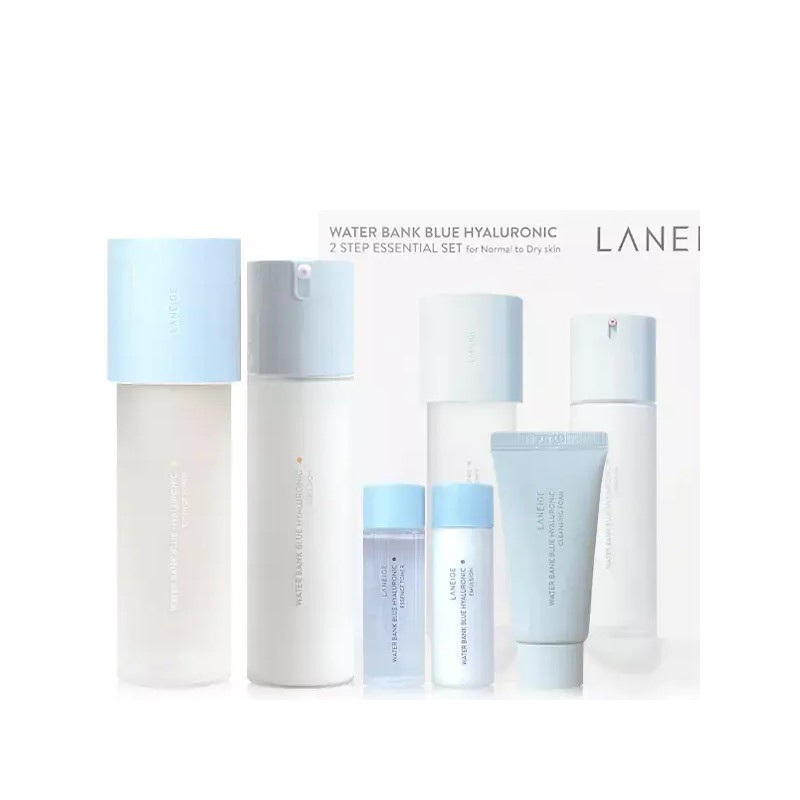 LANEIGE 라네즈 워터뱅크 블루 히알루로닉 2종세트 (중건성) Laneige Water Bank