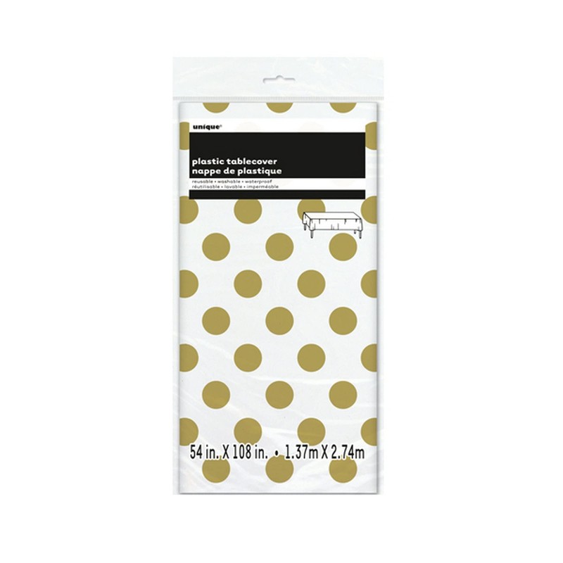 Ruby Red Dots Tablecover 54x108