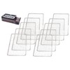 (Set of 10) Replacement Grate, 11.0 x 7.1 inches (280