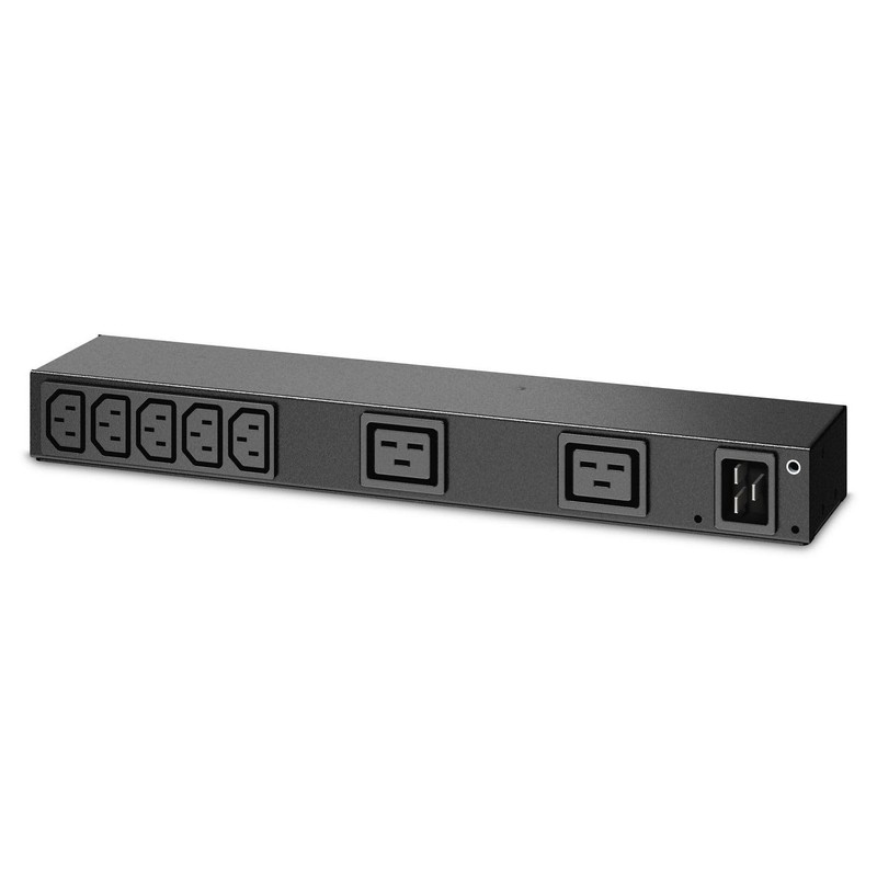 APC Rack PDU, Basic, 0U/1U, 100-240V/20A, 220-240V/16A, (7) C13, (2)