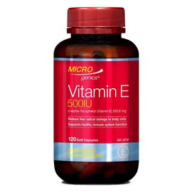 Microgenics Vitamin E 500IU 120 Capsules