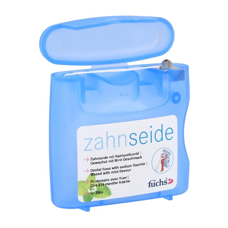 The Rbros GmbH Fuchs Waxed Dental Silk Gift Box Mint