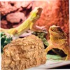 SUPVOX Reptile Hideout Cave Resin Habitat for Turtles Bearded Dragons