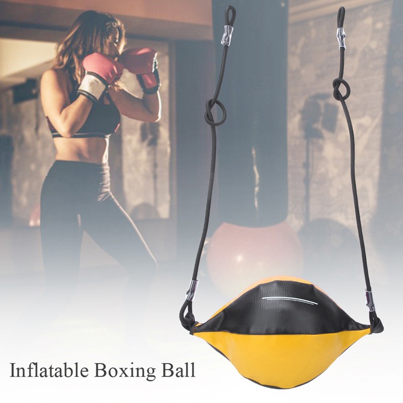 Double End Inflatable Hanging Boxing Speed Rebound Ball Punching Training