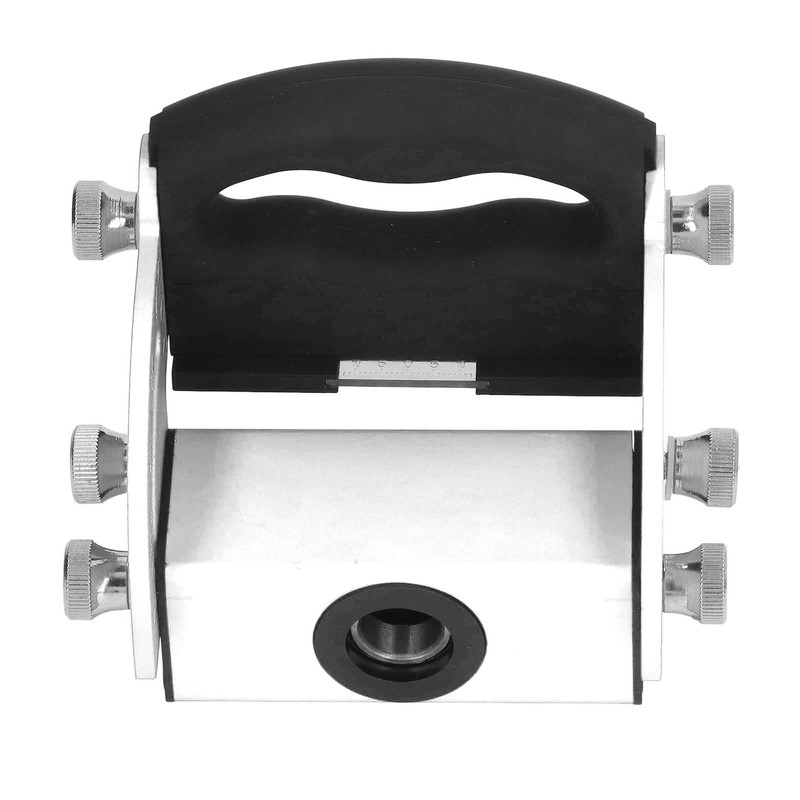Woodworking Hole Locator Aluminum Alloy Adjustable 0‑90° Clear Scale Guide