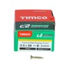 TIMco 35020C2 Classic C2 Screw 3.5 x 20 - Zinc/Yellow