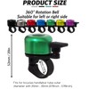 Bike Bell,Bicycle Bells for Adults and Kids,Crisp Loud Melodious Sound,Bicycle