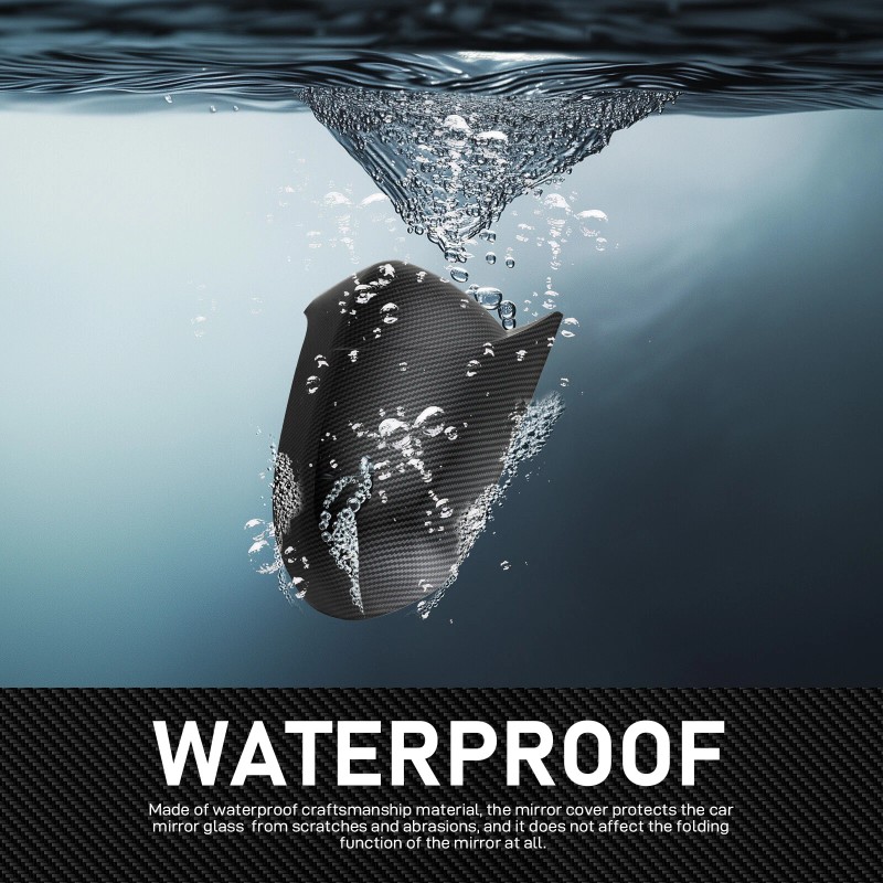 GOODFITMENT For Honda Civic 2006-2011 Carbon Fiber Left+Right Side Rearview