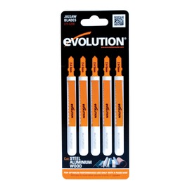 Evolution Multi-Purpose Jigsaw Blades (Pack of 5)