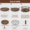 Nuovoware 7 Bottles Rotating Coffee Syrup Rack, Coffee Syrup Rack