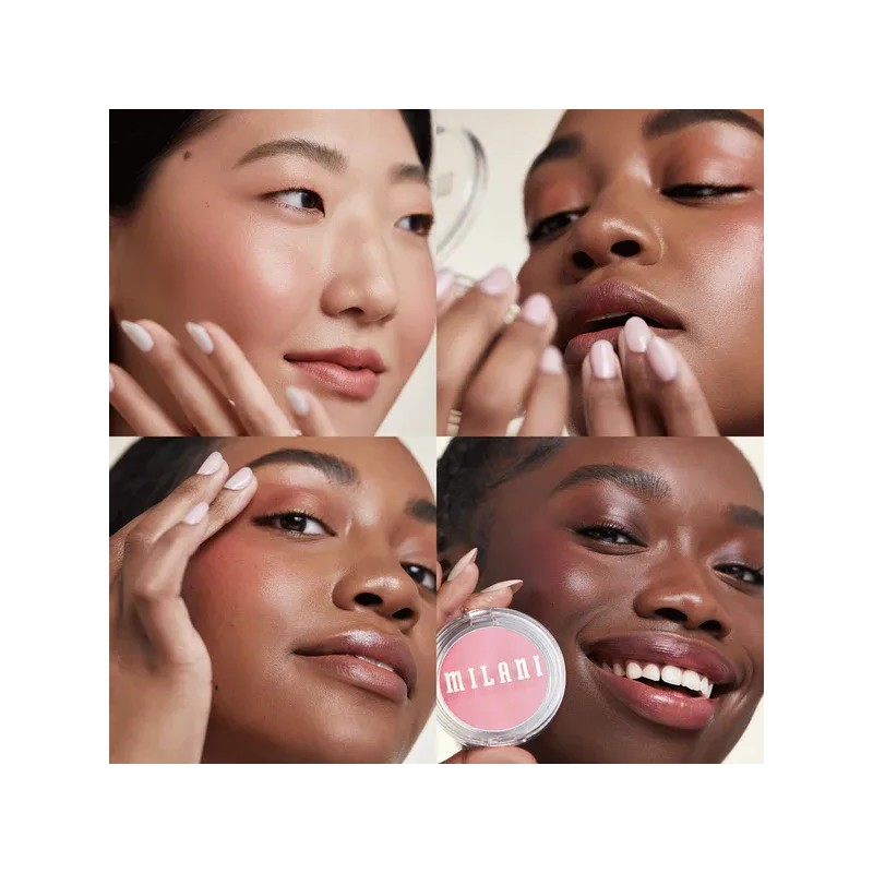 Rubor En Crema Hidratante Con Vitaminas, Cheek Kiss, Milani