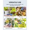 Fondwell 6.5" Garden Scissors Plant Shears: Micro Tip Pruning Shears
