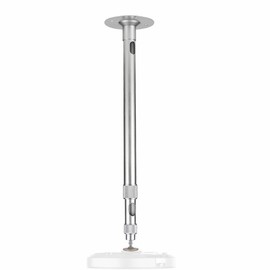 Boewill Universal Projector Wall Ceiling Mount Hanger Tripod Mount 360°Rotatable Head with Extendable Length 19.7 Inch to 35.4 Inch / 22 lbs Load Mounting Bracket (Silver)
