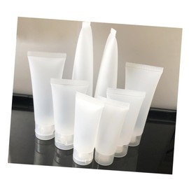 Mikinona 5pcs Refillable Squeeze Cosmetic Tube for Travel for Lotion Shampoo and Creams Durable Containers for Easy Use and Liquid Repacking