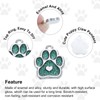 MECCANIXITY Cat Dog Paw Charm Footprint Paw Print Charm Alloy
