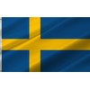 ANCONINE Sweden Flag 4x6 FT, Swedish National Flags with 2
