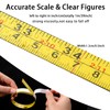 39 Inch Measure Tape with Adhesive Backing, 2 Pack Left