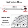 MOCNT Flexible Combination Spanner Ring Spanner Set Spanner Ring Ratchet