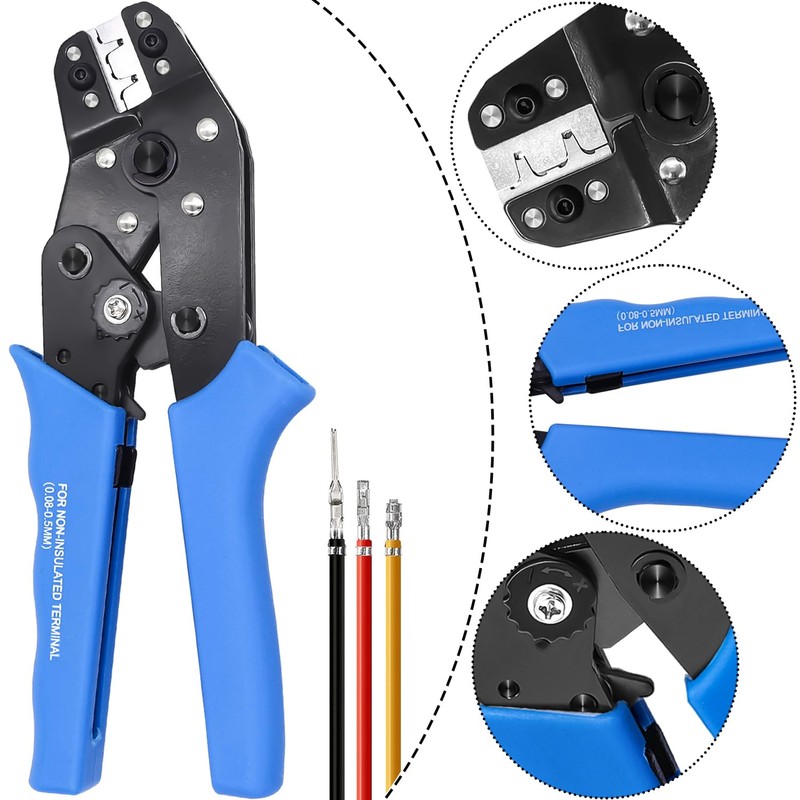 Taiss JST Crimping Tool,Dupont Crimping Tool,JST Crimper,Dupont Crimper,Ratcheting Wire Crimper