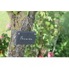 The cordeline Set of 3 Slate Labels 0.5 x 7