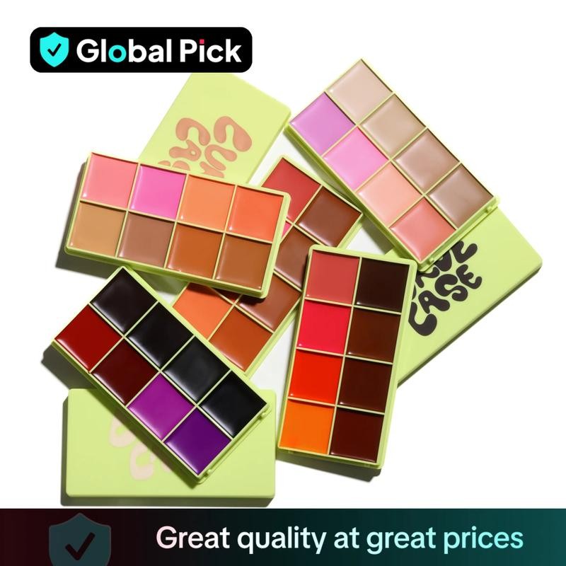 Curve Case Cream Makeup Palettes-Made By Mitchell, Radiant Makeup Palette