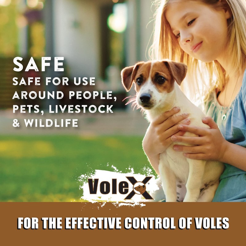 VoleX - Effective Against All Species of Voles. Safe for