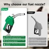 BreAro 3/4" NPT Automatic Fuel Nozzle with Hook, Gas Pump