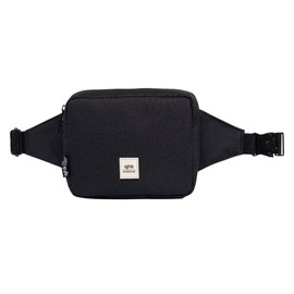 Lefrik Reef Crossbody - Water-Resistant Bag - Vegan Material - Black