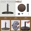 Elevon Elevon 35lb Heavy Duty Umbrella Base, Bronze